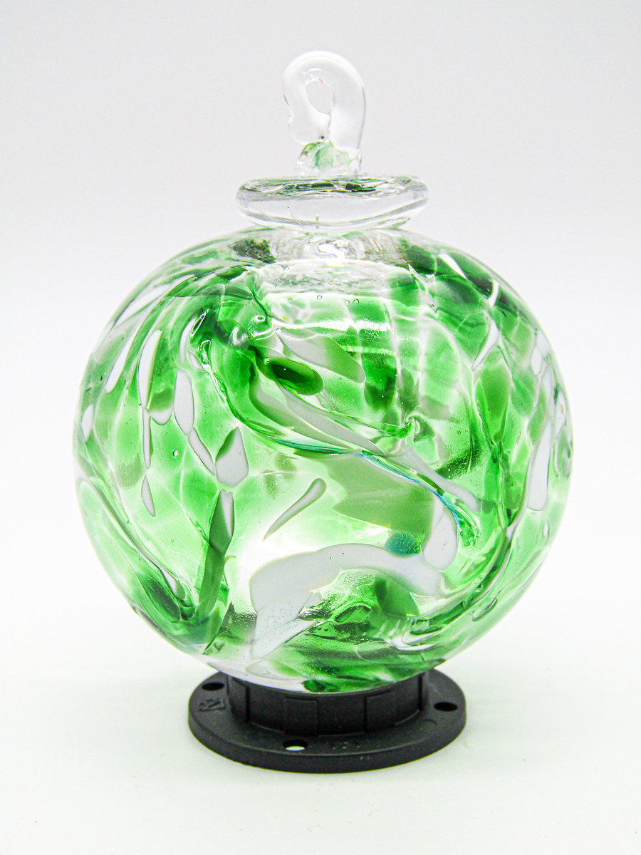 Boule en verre soufflé transparent - JINZU