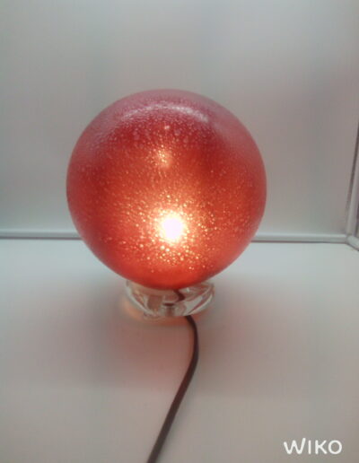 lampe cratere kimbert patrick la petite verrerie